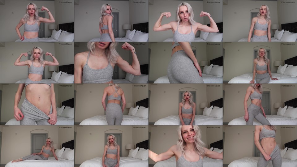 Mavenmay Bratty Muscle Worship