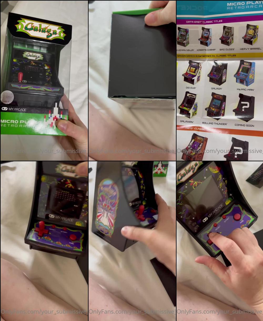 your submissive doll 01 02 2022 2348484704 my favorite classic video game has always been galaga