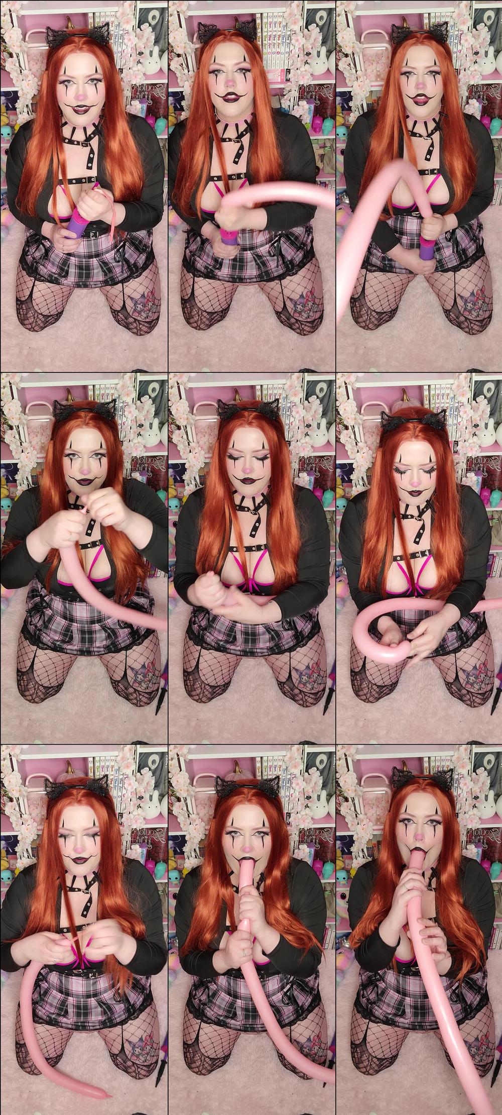 Goth Clown Balloon Deep Throat - March 14, 2022