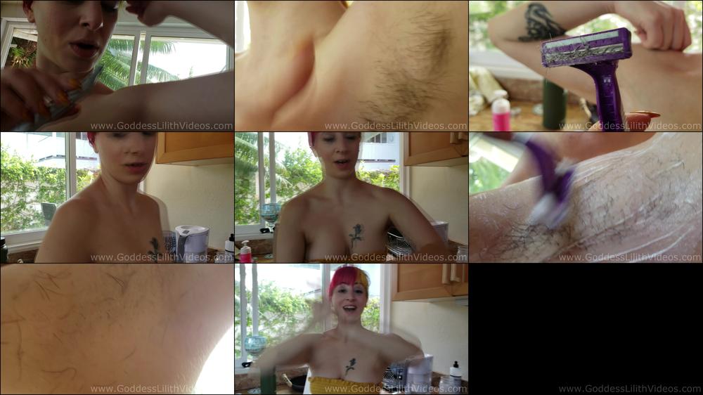 Goddess Lilith Goddess Lilith Armpit Shaving