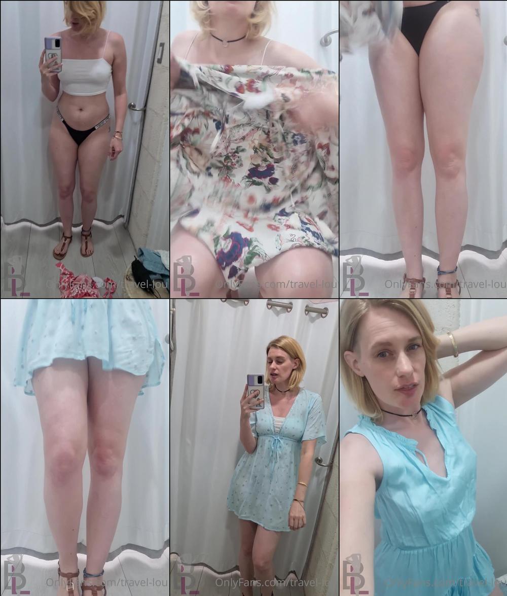 travel lou 333689493 2022 05 29 holiday fitting room antics. should have had my suction cup phone mount but i left it at home. damn 