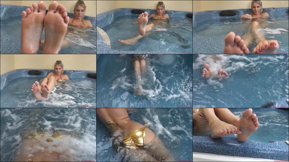 Danielle Maye Foot Tease - May 13, 2015