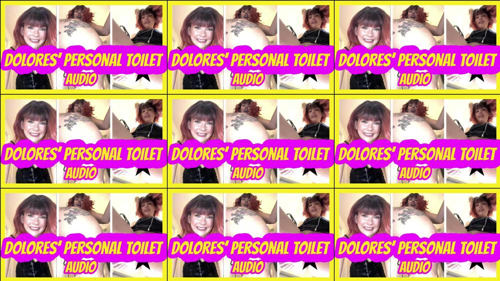 Dolores Personal Toilet- audio recording - January 06, 2025