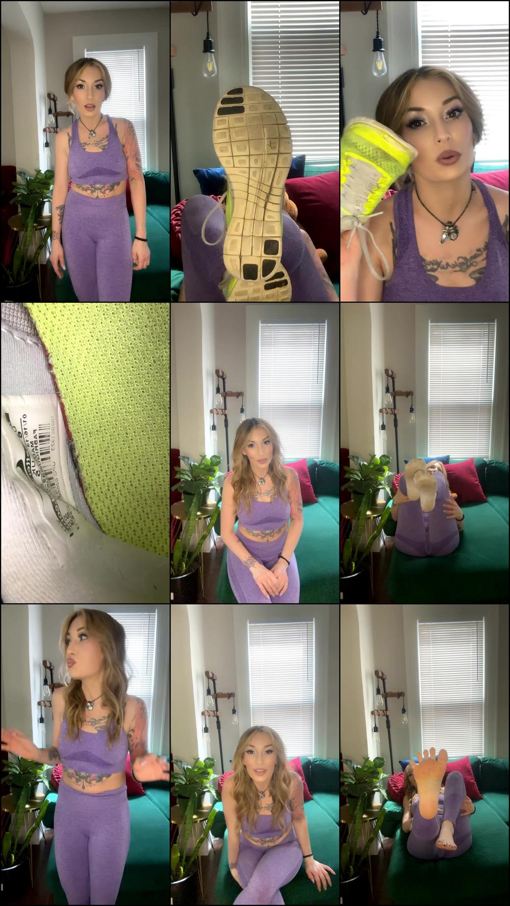 Kneel Before Goddess Moxie - Moxies Musky Denial - Goddess Moxie Dominates In This Sexy Foot Fetish Clip Featuring Dirty Shoes, Dirty Feet, Sneakers, Foot Smelling, And More