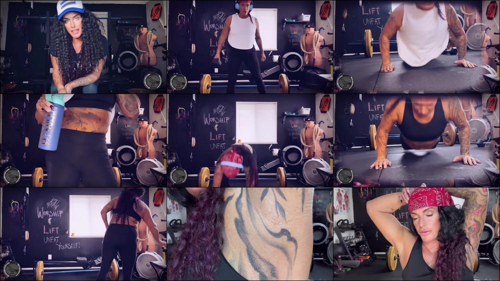 MistressRavenFD - WORSHIP AND LIFT - YOUR FIRST DAY TO GETTING UNFAT
