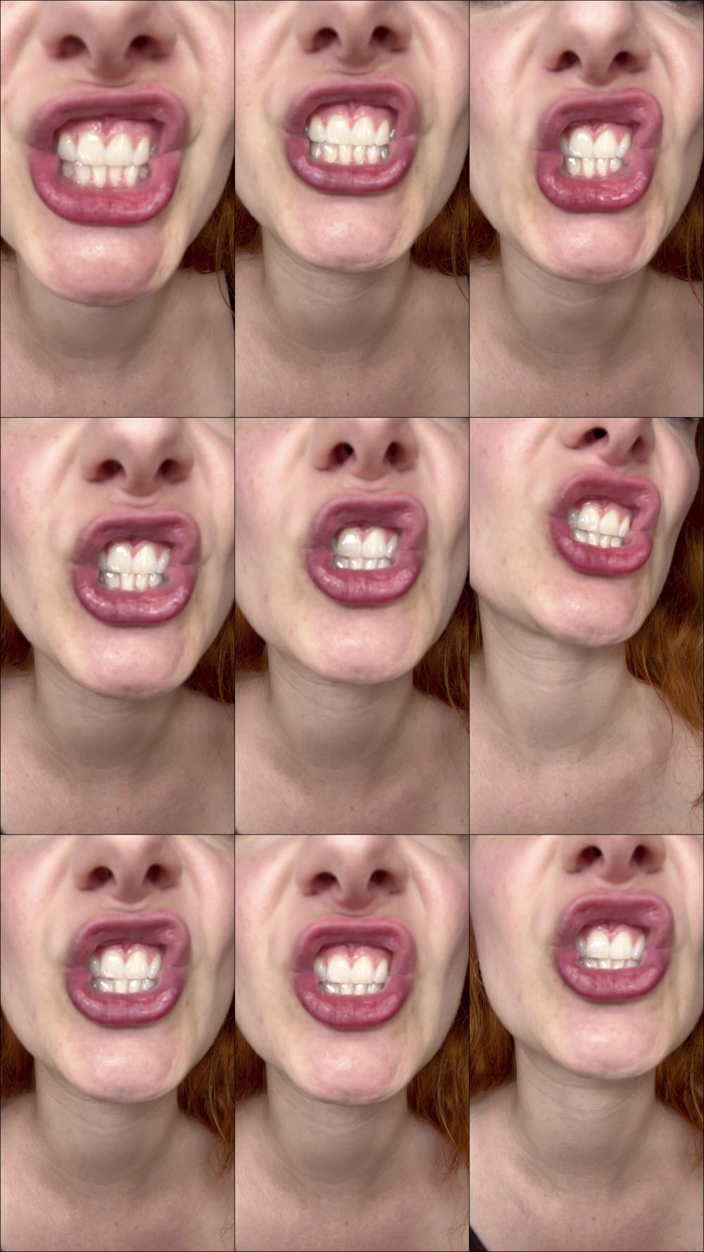 Worship my square lips 4K