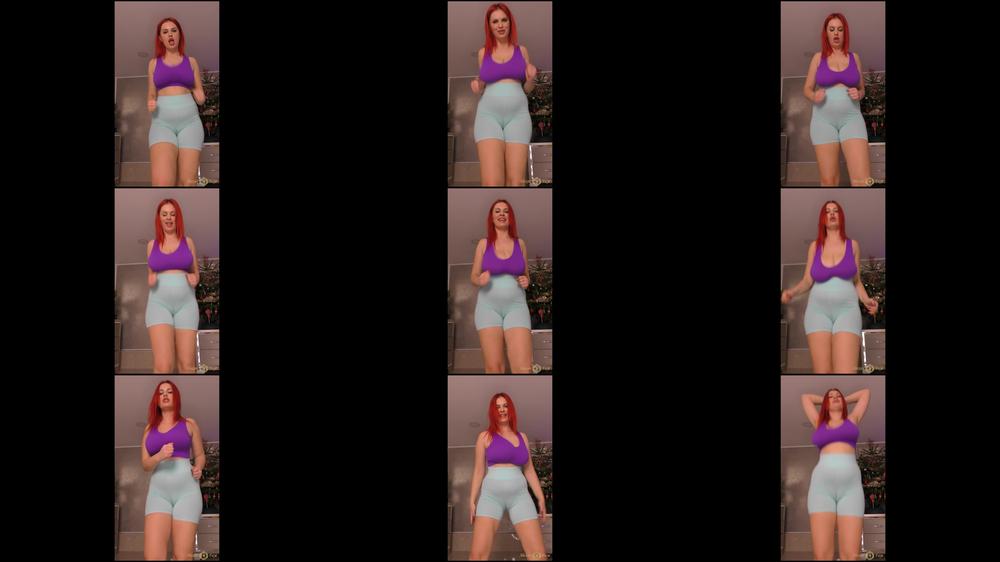 Bouncing and jumping in a tight top