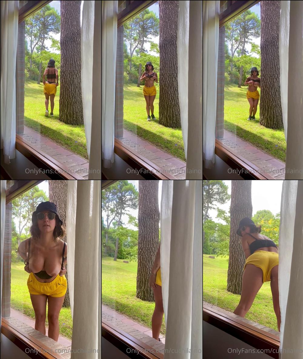 cuchilaino 04 03 2021 2046476926 I went for a walk in the forest... what would you do if I appear seducing you at your wind