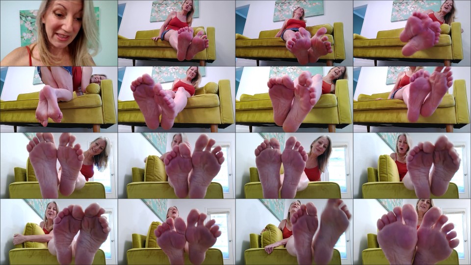 Morina Mom Offers Foot Tickles