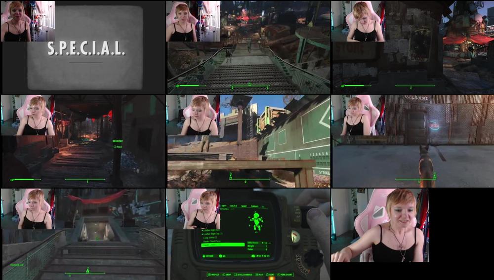thealexacrush 1074811279 today s livestream split into two parts because obs is a biiiiitch lol 1. explored diamond city and found a lovely place where i can start a small nudist colony lol but i need mon 1