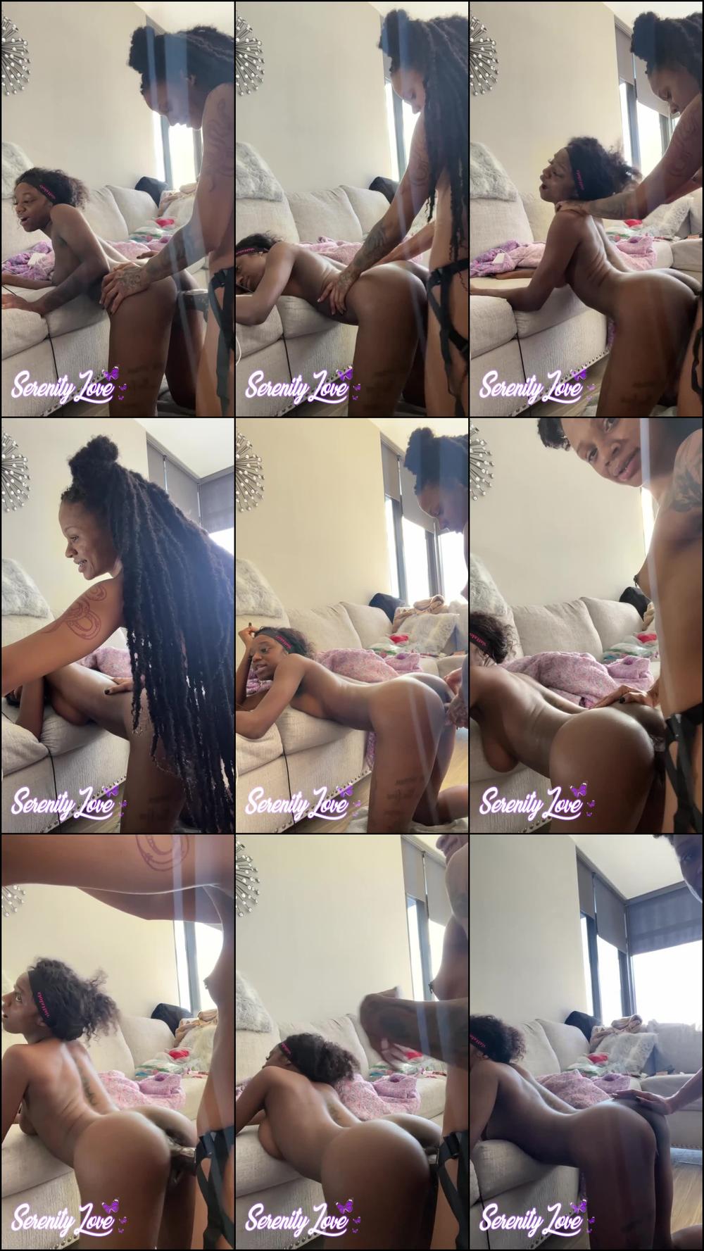 Renity Love - Lesbian Backshots With A Big Dick - Manyvids
