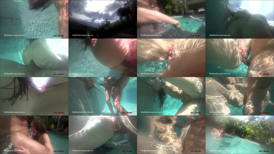Mia Bandini Underwater Ass To Mouth Sex In The Pool