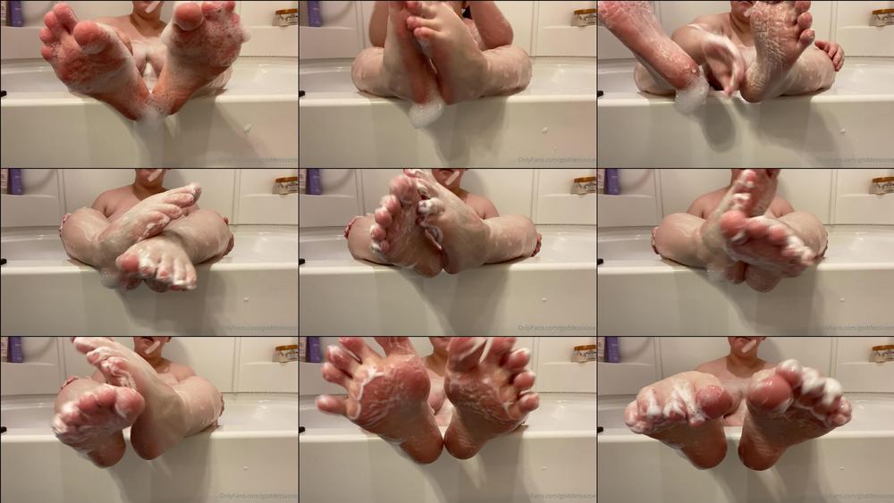findomfootfairy 01 12 2021 2280902916 getting my feet all soapy