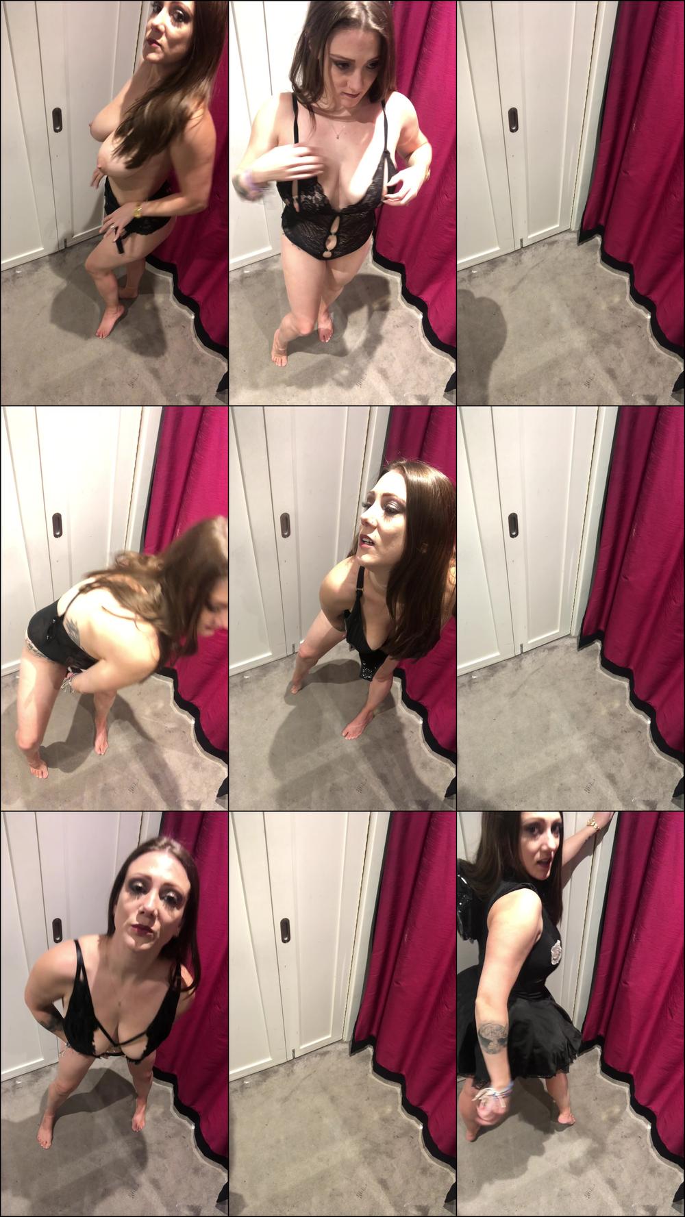 Trying on Sexy Underwear