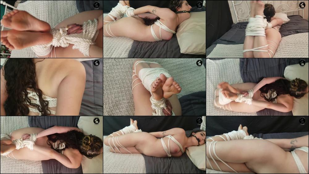 Thick Rope Ball Gag Hogtie - Nov 11, 2021