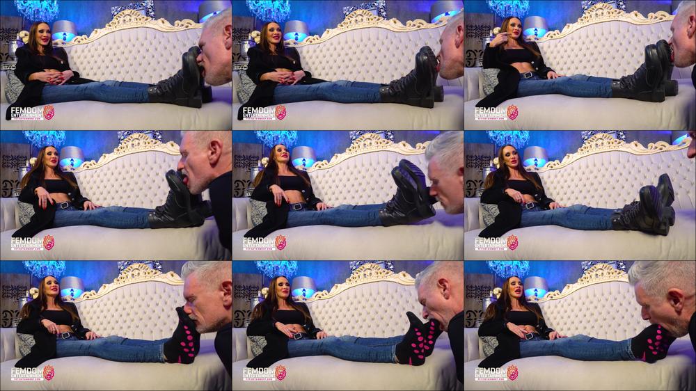 FEMDOMSQUAD Video Store - I Will Have My Boots And Socks Licked ( Boots And Socks Worship With Lady Tiffany ) - 4K Uhd Mp4