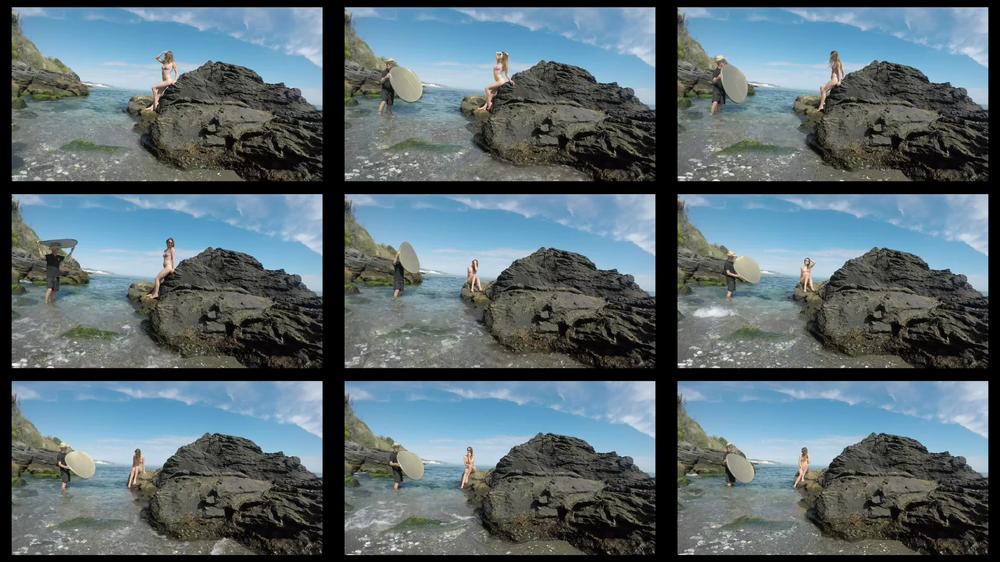 BTS - Micro bikini by the sea