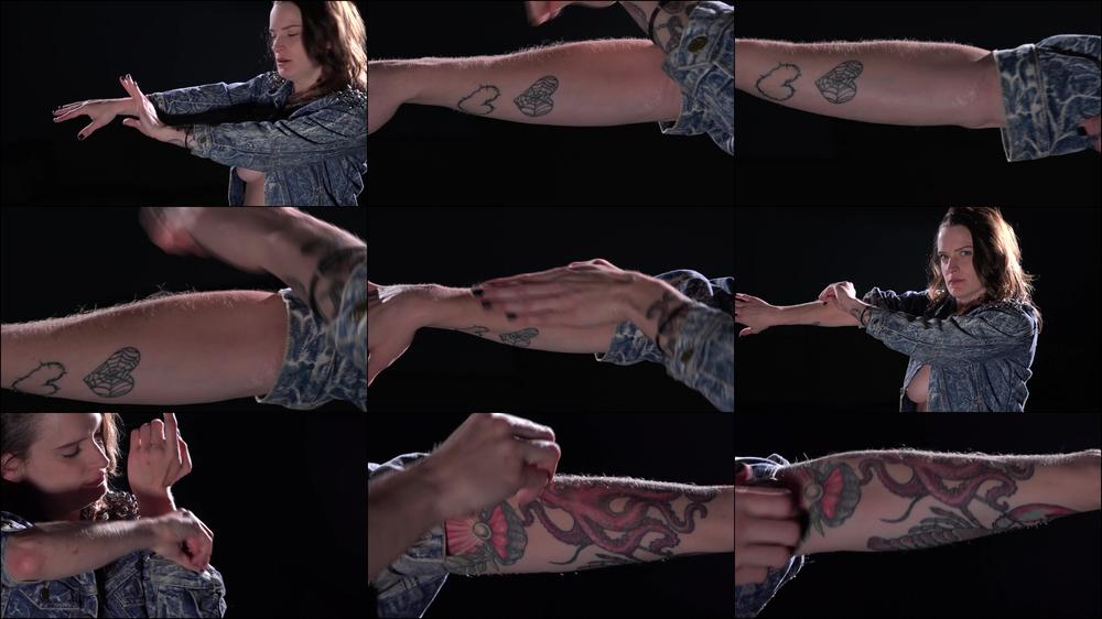 Alice Shows You Her Arm Hair HD
