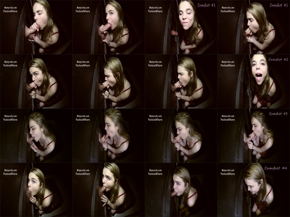 Pavlovswhore Hd Enjoying Four Loads At The Gloryhole