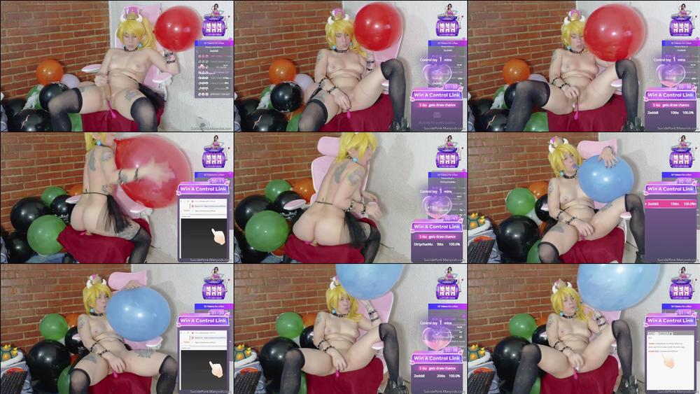 DILDO FUCKING - B2P BIG BALLOONS VIDEO - January 13, 2025