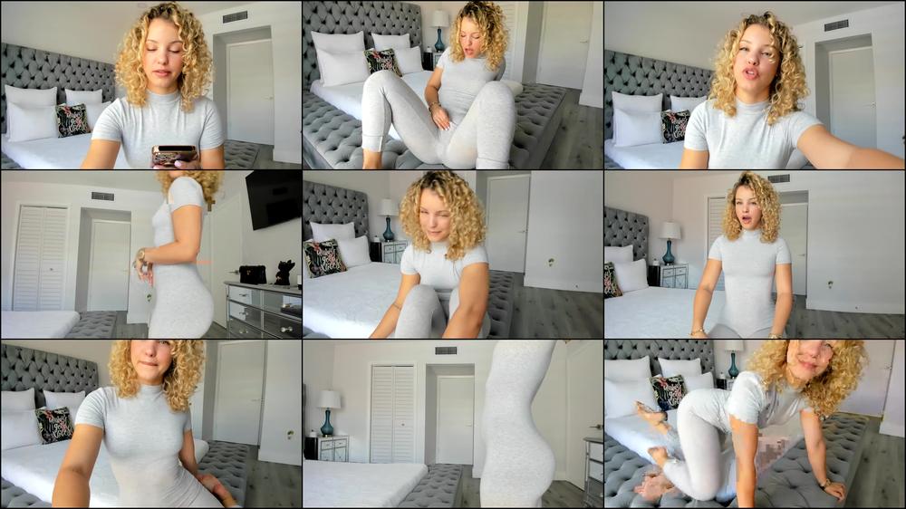Blonde Babe's Intense Orgasms Unleash Her Juicy, Wet Slit an