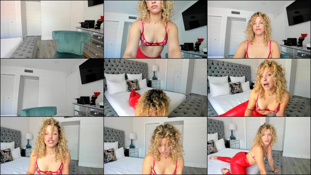 Blonde's Bold Pleasure: Vagina Flicks & Clit Glimmers