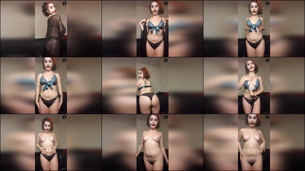 Bunny Ballgag Striptease