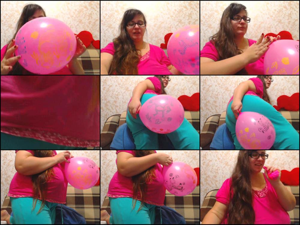 teaser for u about blowing up a balloon