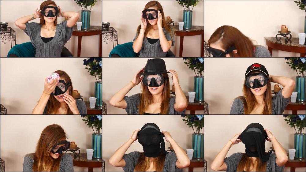 Daniells Snorkel Mask Try On