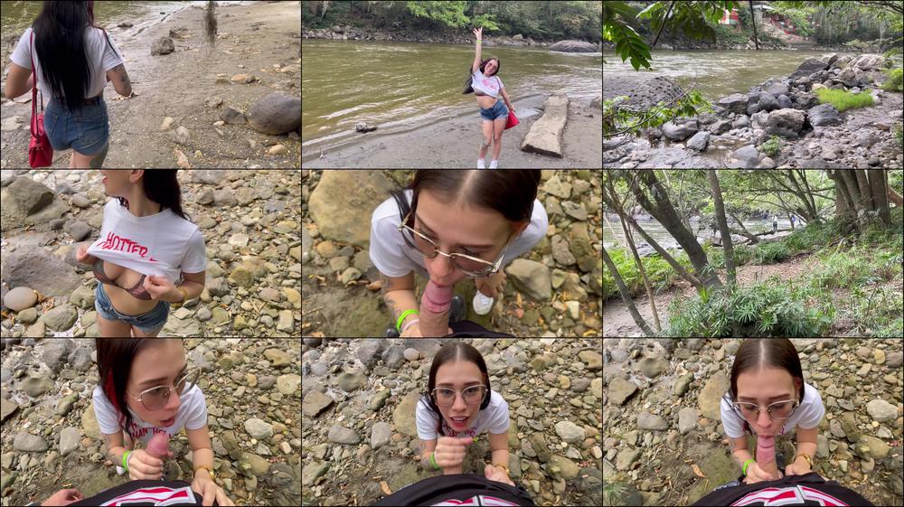 Blowjob In The Middle Of The Forest