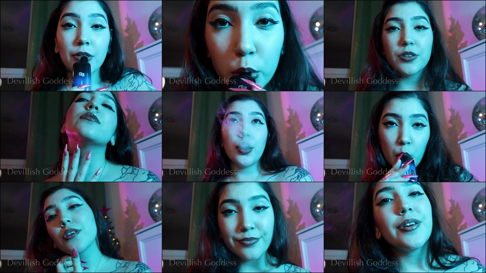 Smoke in Your Face by Devillish Goddess Ileana