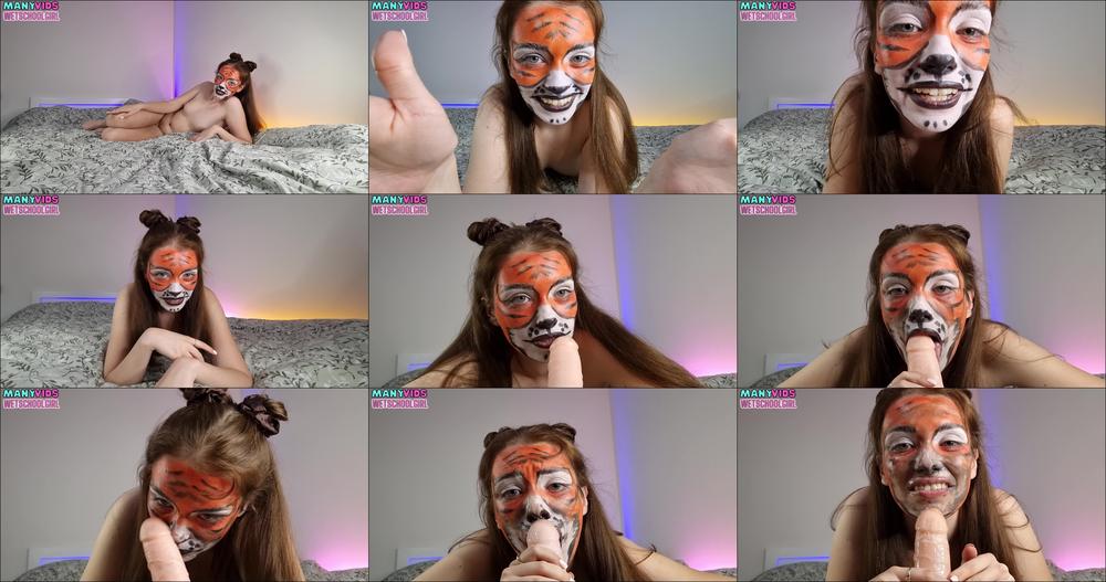 Wetschoolgirl Little Tiger Makes You Her Plaything