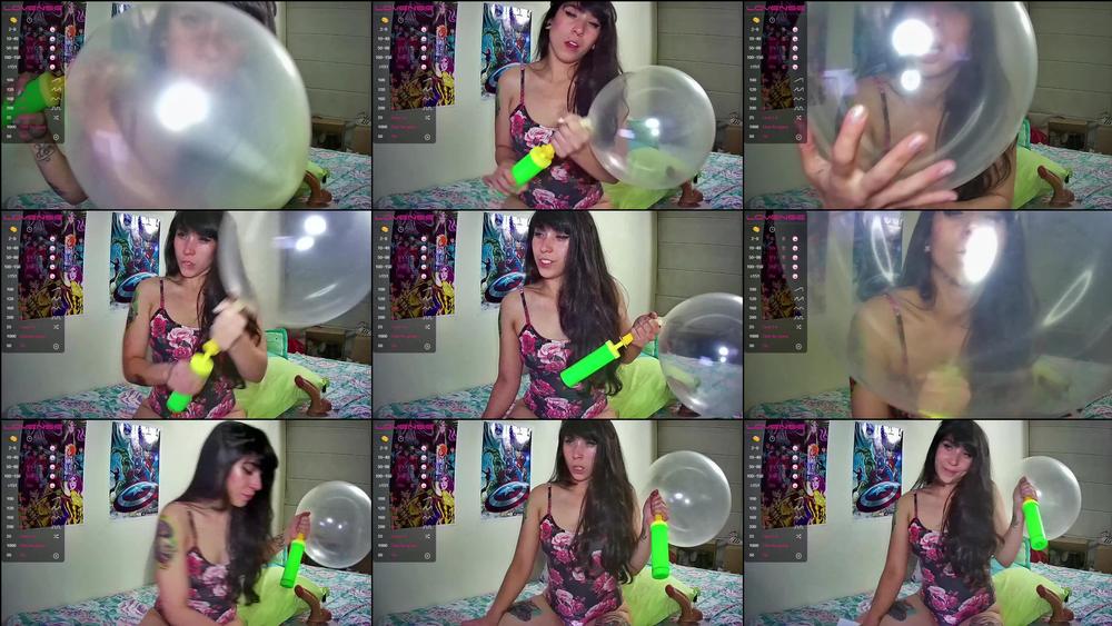 SEE MY NOSE BEHIND THE CLEAR  BALLOON - March 10, 2021