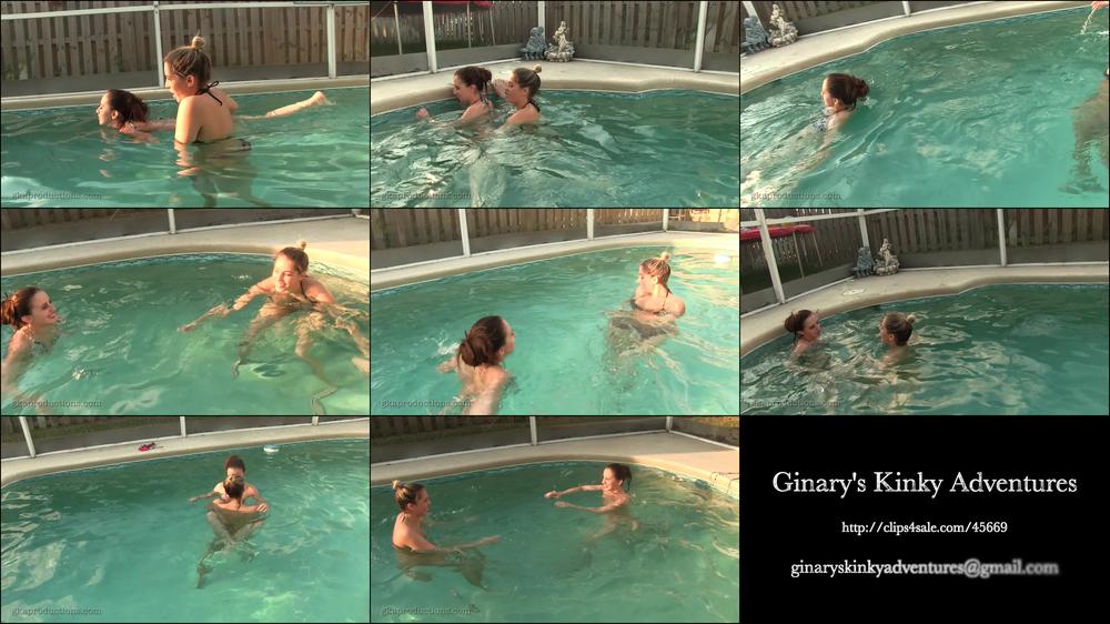 Pool Therapy With Nikki & Ashlynn