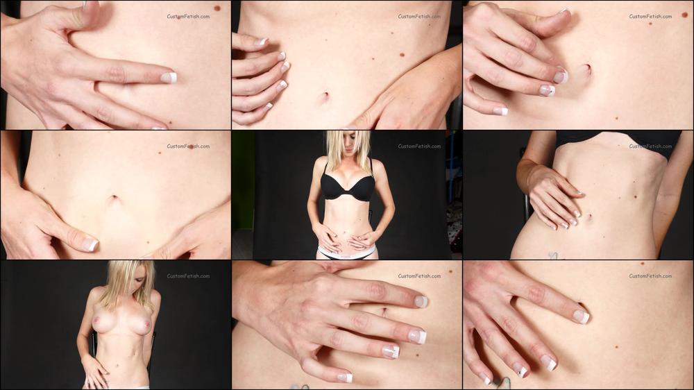 Emily Brookes Shows us Her Belly Button