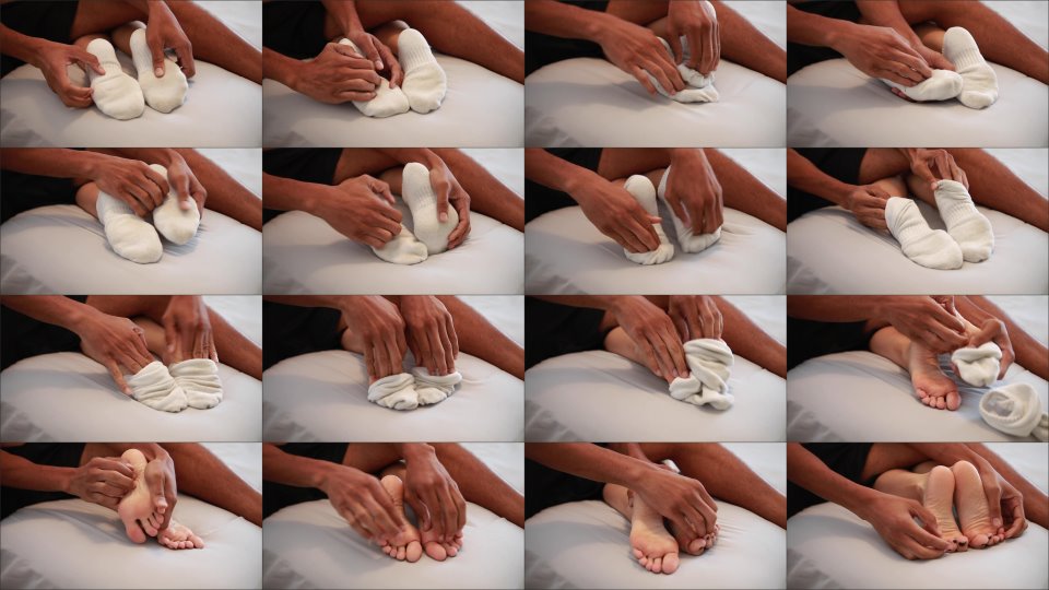 Goddessxliv Socked Feet Tickling