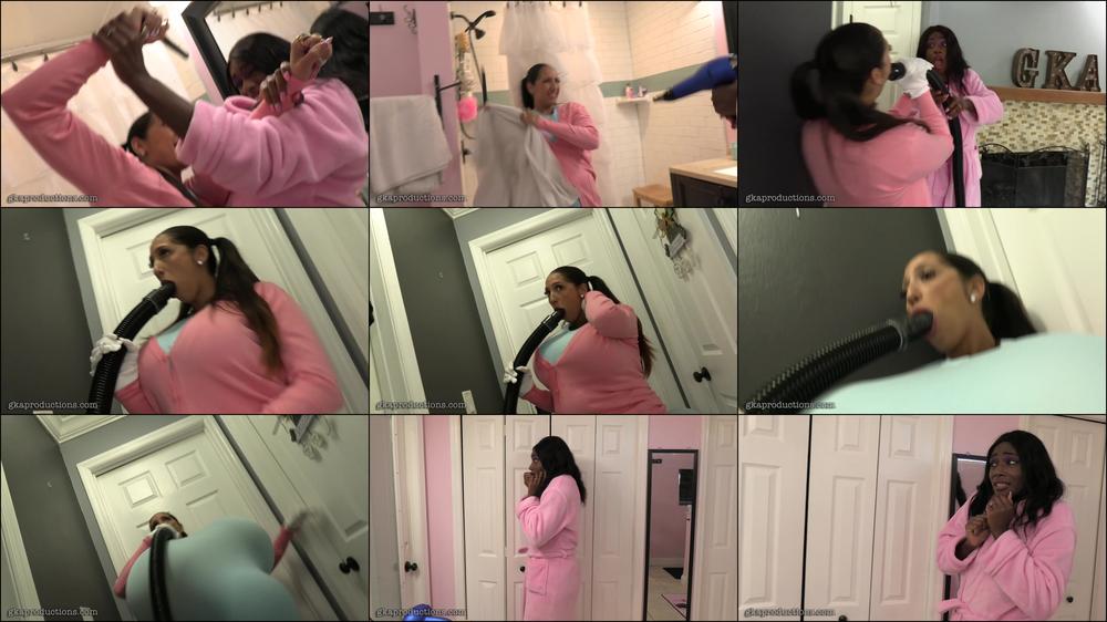 Stefania Mafra Inflates Until She Pops