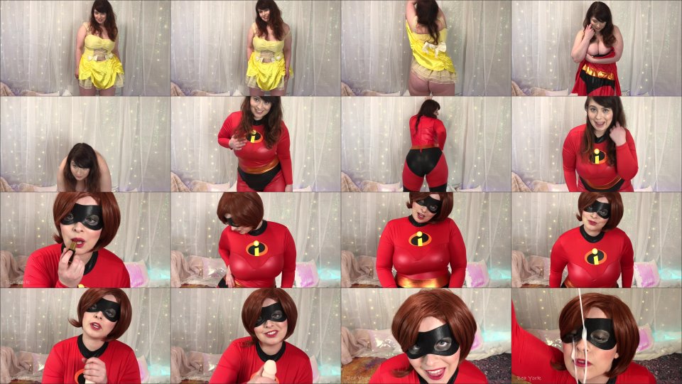Bea York Dress Up Elastigirl Facial