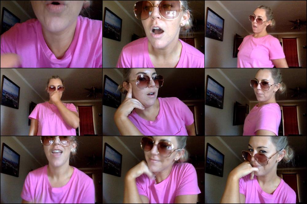 BURPING WITH BRAIDS and SUNGLASSES