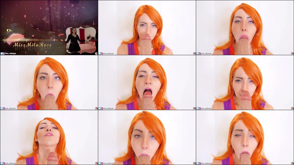 Kim Possible Cheerleader Ahegao Blowjob