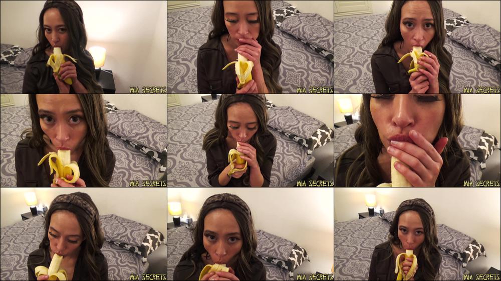 Deep Throating A Banana