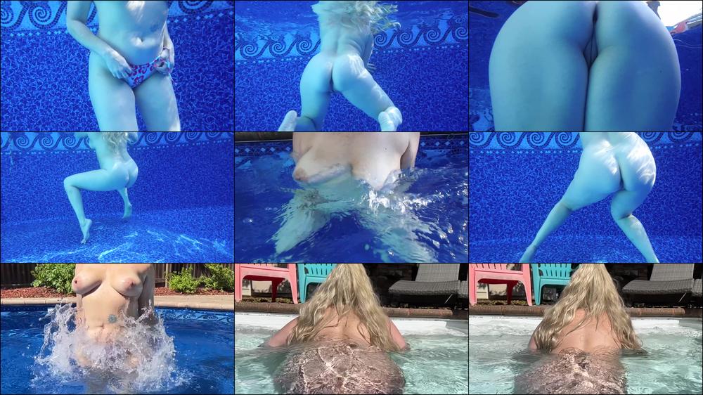UNDERWATER NAKED POOL TEASE -HD - Jun 27, 2022