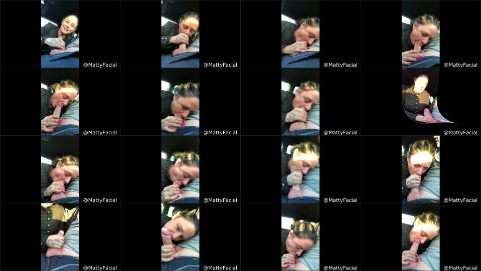 Mattyfacial In Car Blowjob