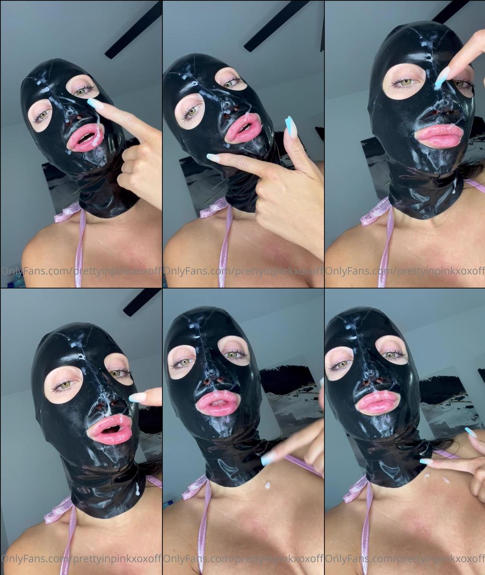 prettyinpinkxoxofficial 03 10 2022 2625733967 If only I had MORE cum on my face to slurp up 