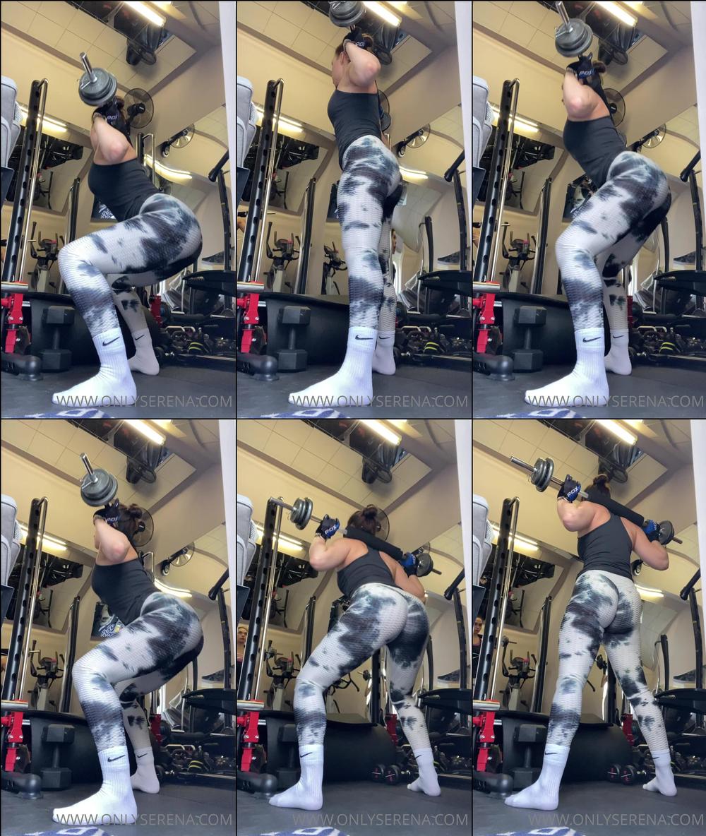 gynarchygoddess 01 07 2021 2150811842 Working hard in the gym