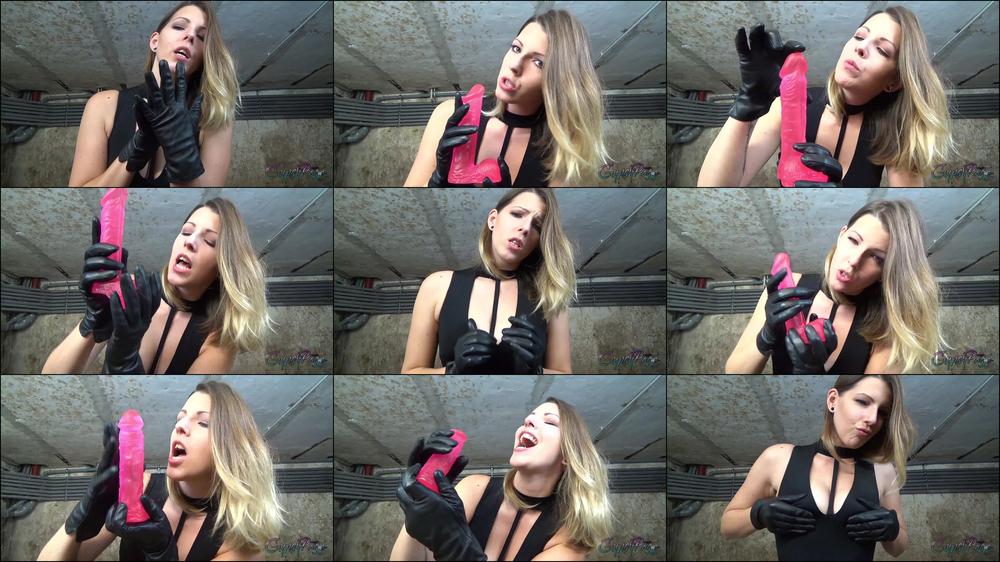 Gypsypage Jerk Off Instruction In Leather Gloves
