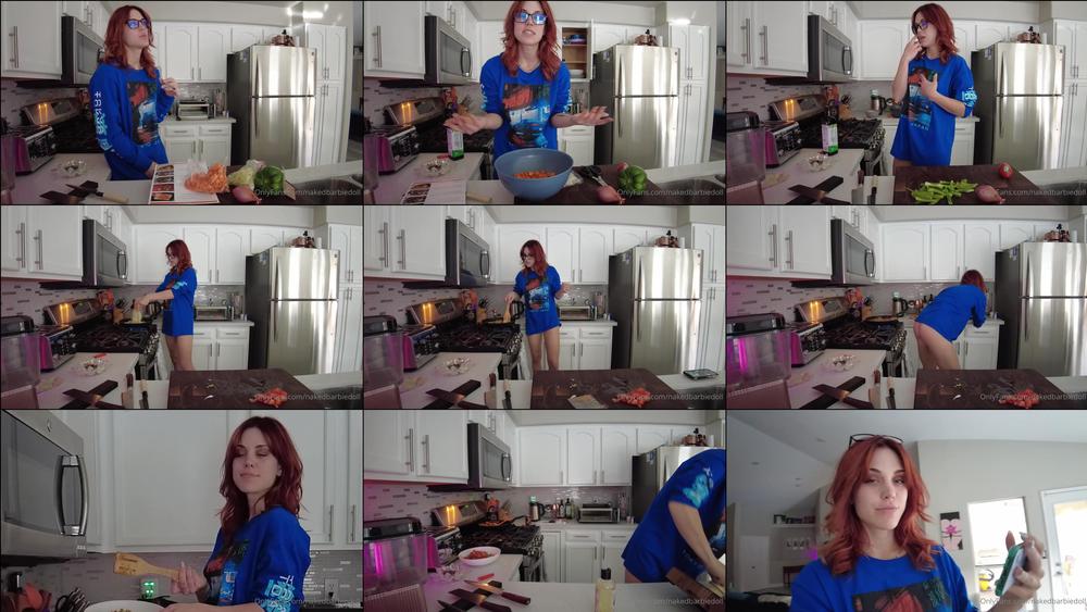nakedbarbiedoll 150872612 2021 05 27 making dinner without pants episode 1 xd