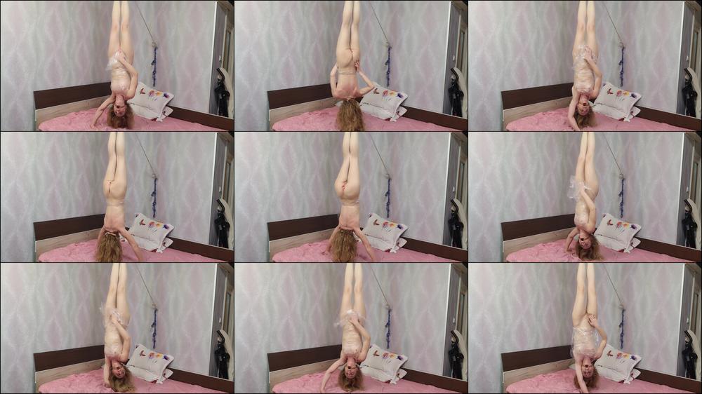 Kinkyporncpl Suspended Bondage Plastic Apron Squirt