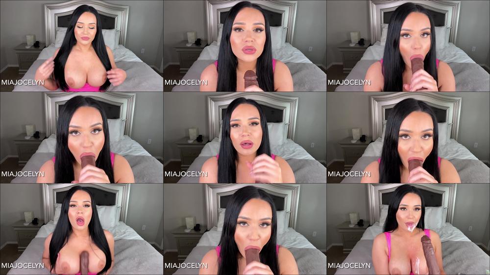 DUMB BIMBO BEGS FOR BBC FACIAL