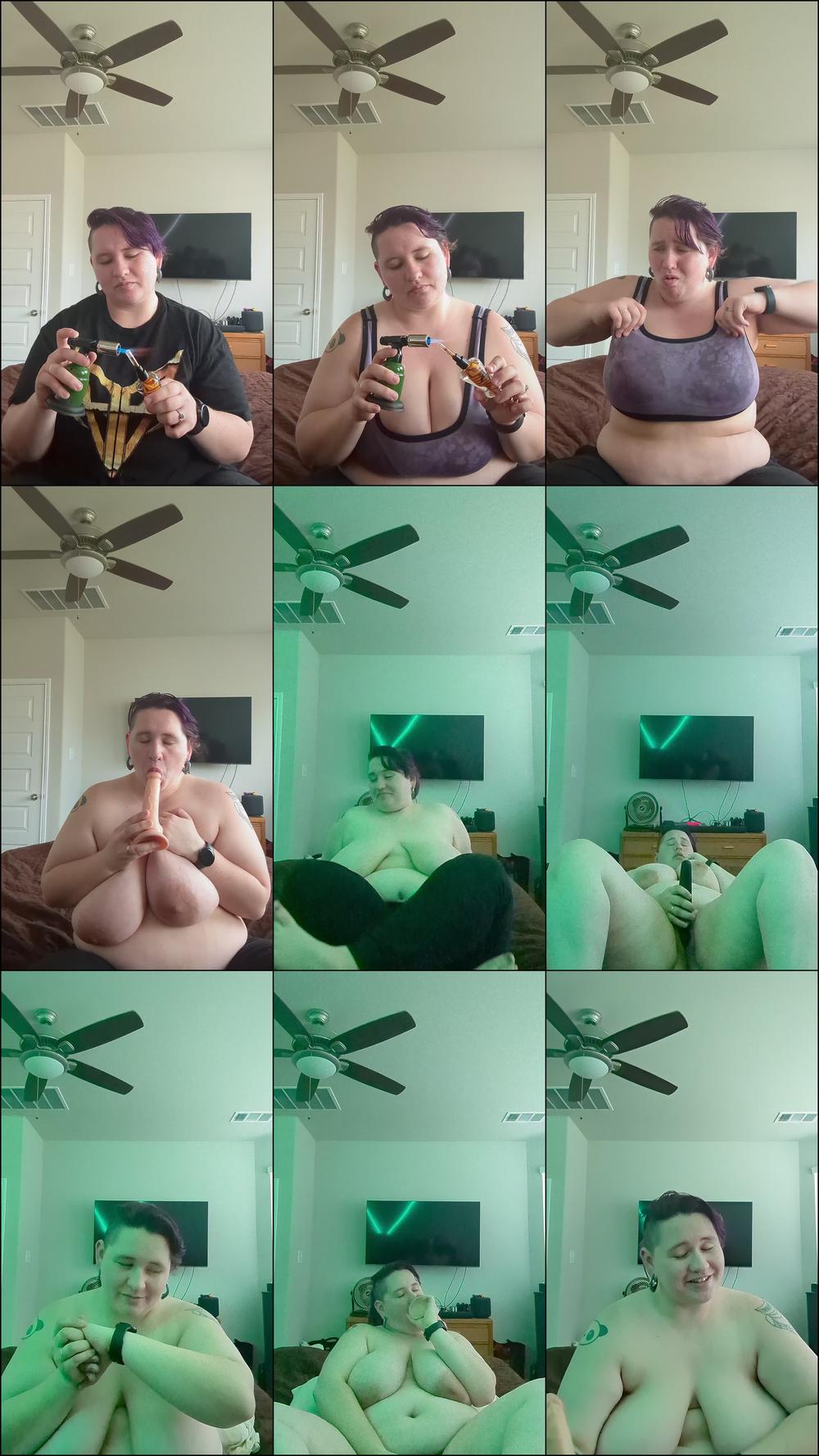 BBW With a 420 Fetish
